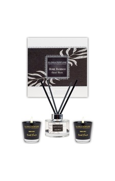 Gloria Perfume Orient Flower Home Fragrance & Aromatic Candle Duo Siyah Gloria Perfume Orient Flower Home Fragrance & Aromatic Candle Duo Siyah