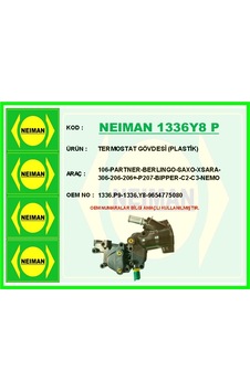 Neıman 1336y8 P-99 Termostat Gövdesi Plastik 106-partner-berlingo-saxo-xsara-306-206-206 -p207-bipper-c2-c3-nemo 1336.p9-1336.y8-9654775080 Neıman 1336y8 P-99 Termostat Gövdesi Plastik 106-partner-berlingo-saxo-xsara-306-206-206 -p207-bipper-c2-c3-nemo 1336.p9-1336.y8-9654775080