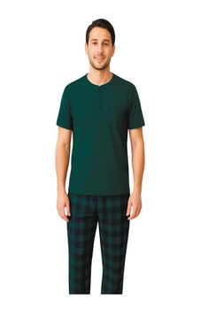 Erdem Erkek Yazlık Pijama Takımı Dfnyzl Yeşil Erdem Erkek Yazlık Pijama Takımı Dfnyzl Yeşil