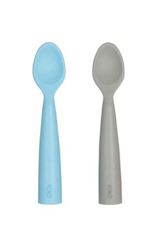 Oioi Nam Nam 2'li Silikon Mama Kaşığı Blue-powder Grey Sku: Zeus8690010035820 27cm Oioi Nam Nam 2'li Silikon Mama Kaşığı Blue-powder Grey Sku: Zeus8690010035820 27cm