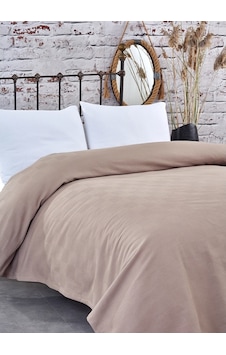 Komfort Home Çift Kişilik Dama Desen %100 Pamuk Pike / Sütlü Kahv Komfort Home Çift Kişilik Dama Desen %100 Pamuk Pike / Sütlü Kahv