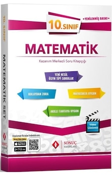 SONUÇ YAYINLARI 10. SINIF MATEMATİK MODÜLER SET 0922