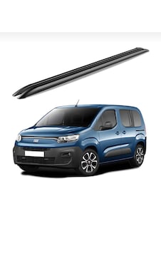 Türkmen Fiat Doblo Premium Tavan Çıtası Alüminyum Siyah 2024 Ve Sonrası Türkmen Fiat Doblo Premium Tavan Çıtası Alüminyum Siyah 2024 Ve Sonrası