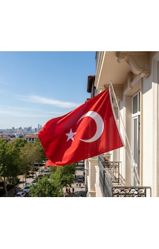 Türk Bayrağı 150x225 Cm Raşel Kumaş, Dikişli Ve Dayanıklı Türk Bayrağı 150x225 Cm Raşel Kumaş, Dikişli Ve Dayanıklı