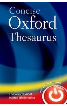 Concise Oxford Thesaurus 9780199215133 Concise Oxford Thesaurus 9780199215133