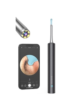 Bebırd T5 3mp Kamera 3.5mm Lens Şarjlı Wıfı Görüntülü Kulak Temizleyici Siyah Renk Bebırd T5 3mp Kamera 3.5mm Lens Şarjlı Wıfı Görüntülü Kulak Temizleyici Siyah Renk