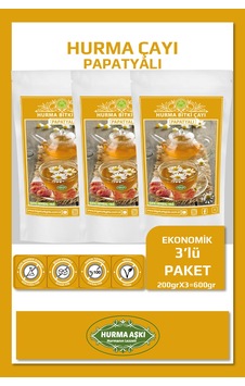 Hurma Aşkı Hurma Çayı Papatyalı 3 x 200 G Hurma Aşkı Hurma Çayı Papatyalı 3 x 200 G