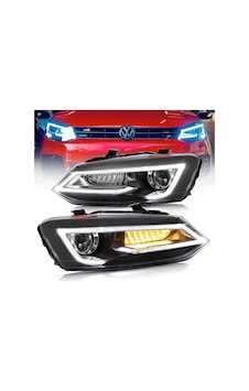 VOLKSWAGEN POLO 6C UYUMLU AUDİ DİZAYN FAR TAKIMI 2014-2017 VOLKSWAGEN POLO 6C UYUMLU AUDİ DİZAYN FAR TAKIMI 2014-2017