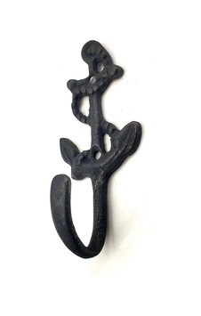 Antika Tarz Dekoratif Pirinç Halatlı, Çapa, Denizci, Gemici Askı - 95x42mm, Oksit Çok Renkli Antika Tarz Dekoratif Pirinç Halatlı, Çapa, Denizci, Gemici Askı - 95x42mm, Oksit Çok Renkli