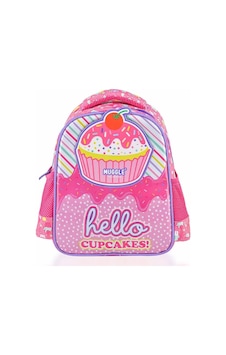 Muggle Mu-7075 Cup Cake Pembe Anaokulu Çantası Muggle Mu-7075 Cup Cake Pembe Anaokulu Çantası