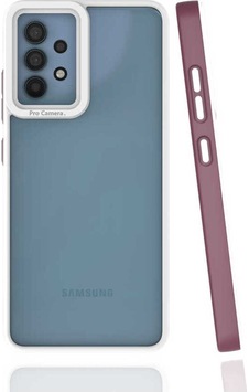 Galaxy A32 4g Kılıf Zore Mima Kapak Mürdüm Galaxy A32 4g Kılıf Zore Mima Kapak Mürdüm