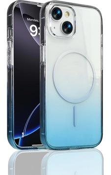 Apple Uyumlu iPad iPhone 15 Kılıf M-safe Şarj Özellikli Zore Septik Silikon Kapak Turkuaz Apple Uyumlu iPad iPhone 15 Kılıf M-safe Şarj Özellikli Zore Septik Silikon Kapak Turkuaz