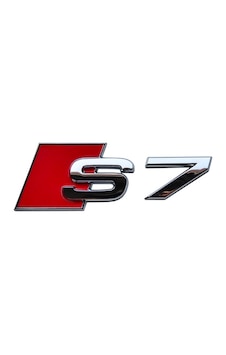 Audi S7 Uyumlu Yazı Krom Arma Amblem