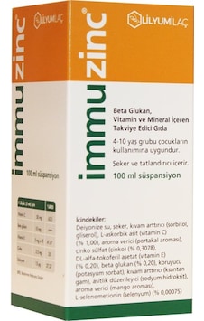 Immuzinc 100 Ml Süspansiyon