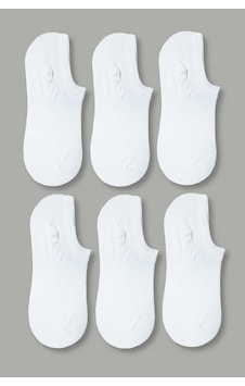 Nacar Store Erkek Beyaz Bambu Görünmez Spor Ayakkabı Çorabı 6'lı Nacar Store Erkek Beyaz Bambu Görünmez Spor Ayakkabı Çorabı 6'lı