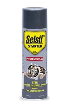 Selsil Motor Çalıştırıcı Eter Sprey 200 Ml Selsil Motor Çalıştırıcı Eter Sprey 200 Ml