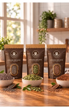 Chia Tohumu, Keten Tohumu, Kabak Çekirdeği İçi - 3'lü Set - 891741438