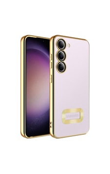 Galaxy S23 Plus Kılıf Kamera Korumalı Logo Gösteren Zore Omega Kapak Gold Galaxy S23 Plus Kılıf Kamera Korumalı Logo Gösteren Zore Omega Kapak Gold