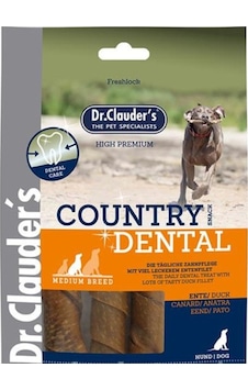 Dr. Clauder's Country Dental Ördekli Köpek Ödülü 120 G Dr. Clauder's Country Dental Ördekli Köpek Ödülü 120 G