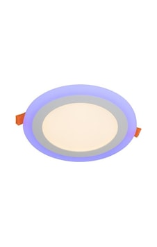 Led Panel Spot Çift Renkli 3+3 W Beyaz - Mavi
