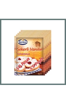 Bezos Kenton Şeker Vanilin 5 Li 5 Adet Ventra Bezos Kenton Şeker Vanilin 5 Li 5 Adet Ventra