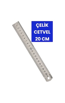 30 Cm Çelik Cetvel Metre Paslanmaz 20 Cm Çok Renkli 30 Cm Çelik Cetvel Metre Paslanmaz 20 Cm Çok Renkli