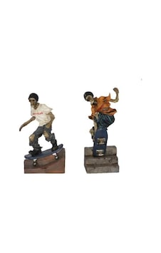 İskelet Biblo QQCQQC 2LI KAYKAYLI İSKELET-6*6,5*14,2 CM
