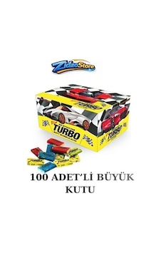 Turbo Sakız 100 Adet Nostaljik Tutti Frutti Şekerli Sakız Turbo Sakız 100 Adet Nostaljik Tutti Frutti Şekerli Sakız