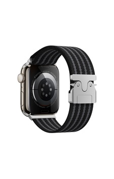 Apple Watch 44mm Uyumlu Zore Krd-133 Naylon Kumaş Hasır Örgülü Kordon