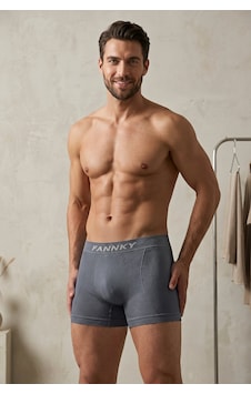 Fit Women Erkek Casual Comfort Günlük Gri Boxer Fit Women Erkek Casual Comfort Günlük Gri Boxer