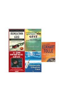 Set- Şimdi'nin Gücü-var Olmanın Gücü-düşüncenin Gücü-bilinçaltının Gücü-düşünce Gücü Set- Şimdi'nin Gücü-var Olmanın Gücü-düşüncenin Gücü-bilinçaltının Gücü-düşünce Gücü