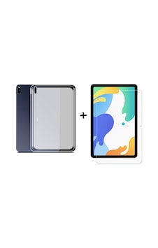 Forzacase Huawei Matepad 10.4 İçin Silikon Kılıf + Temperli Cam Ekran Koruyucu - Fc013 Şeffaf Forzacase Huawei Matepad 10.4 İçin Silikon Kılıf + Temperli Cam Ekran Koruyucu - Fc013 Şeffaf
