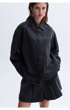 Mudo Kadın Kadın Antrasit Oversize Taşlı Jean Ceket 1264272 Mudo Kadın Kadın Antrasit Oversize Taşlı Jean Ceket 1264272
