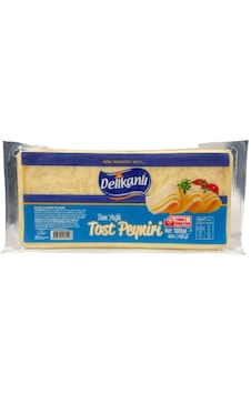 Delikanlı Tam Yağlı Tost Kaşar Peyniri 1 KG Delikanlı Tam Yağlı Tost Kaşar Peyniri 1 KG