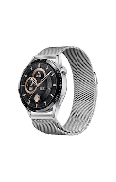 Zore Huawei Gt2 42mm Band-12 20mm Metal Hasır Kordon-gümüş Zore Huawei Gt2 42mm Band-12 20mm Metal Hasır Kordon-gümüş