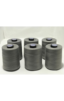 Gri İplik Dikiş İplik 6'lı Set Dikiş İpliği 50 Numara 5000mt Polyester Gri İplik Dikiş İplik 6'lı Set Dikiş İpliği 50 Numara 5000mt Polyester