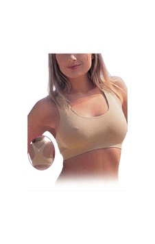 3 Adet İmer Bayan Modal Sporcu Büstiyer Sütyen 1116 Ten Rengi