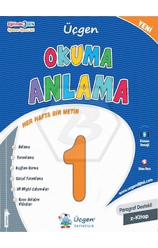 Üçgen Yayınları 1. Sınıf - Okuma Anlama - 2024