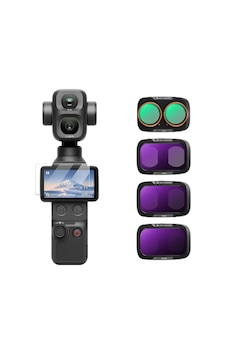 K&f Concept Dji Osmo Pocket 4p İçin 4 Parça Filtre Seti Cpl + Nd16 + Nd64 + Nd256 Plastik K&f Concept Dji Osmo Pocket 4p İçin 4 Parça Filtre Seti Cpl + Nd16 + Nd64 + Nd256 Plastik