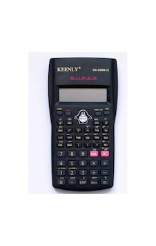 Keenly Bilimsel Hesap Makinesi, Kk-82ms-q, Siyah, Trigonometrik Ve Logaritmik Fonksiyonlar Genel Keenly Bilimsel Hesap Makinesi, Kk-82ms-q, Siyah, Trigonometrik Ve Logaritmik Fonksiyonlar Genel