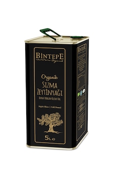 Bintepe Organik Sızma Zeytinyağı Teneke 5 L