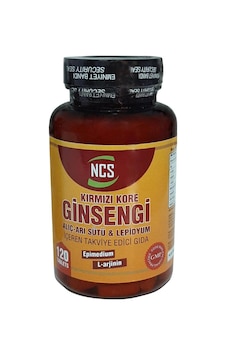 Ncs Kırmızı Kore Ginsengi Alıç Arı Sütü Lepidyum 120 Tablet Ncs Kırmızı Kore Ginsengi Alıç Arı Sütü Lepidyum 120 Tablet