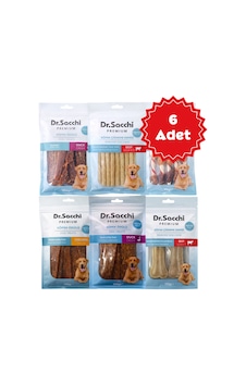 Dr.sacchi Premium Karışık Tahılsız Köpek Ödülü 6 Adet Dr.sacchi Premium Karışık Tahılsız Köpek Ödülü 6 Adet