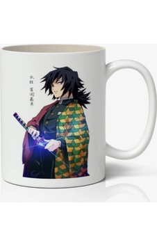 Demon Slayer İblis Keser Giyu Tomioka Anime Temalı Beyaz Kupa Bardak Sevgiliye Arkadaşa Hediye Beyaz Demon Slayer İblis Keser Giyu Tomioka Anime Temalı Beyaz Kupa Bardak Sevgiliye Arkadaşa Hediye Beyaz