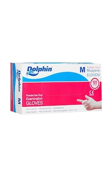 Dolphin Pudrasız Vinil Eldiven M Beden Dolphin Pudrasız Vinil Eldiven M Beden