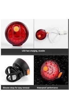 Bisiklet Usb Arka Işık Xbyc 6121 Kırmızı Bisiklet Usb Arka Işık Xbyc 6121 Kırmızı