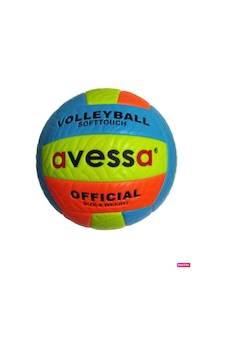 Avessa VLM-700 Soft 280 gr Fosforlu Voleybol Topu Sarı-Turuncu Sarı - Turuncu