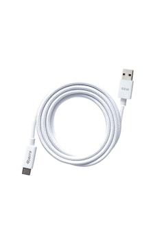 Usb-a To Type-c Örgülü Süper Hızlı 66w Şarj Kablosu Ve Veri Kablosu 2 Metre - Beyaz Usb-a To Type-c Örgülü Süper Hızlı 66w Şarj Kablosu Ve Veri Kablosu 2 Metre - Beyaz