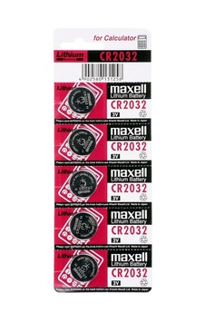 Northcity Maxell Cr2032 3v Lityum Düğme Pil 5'li Paket Northcity Maxell Cr2032 3v Lityum Düğme Pil 5'li Paket