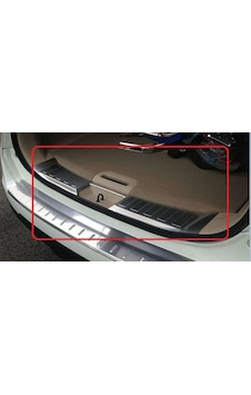 Nissan X-trail 2018 2021 Arka Tampon Eşiği Krom